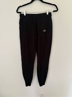 ALO Yoga Black Jogger Sweatpants Women’s MEDIUM
